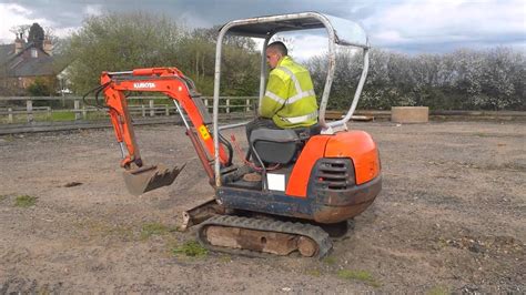 used mini diggers on ebay